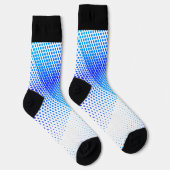 Chaussette Motif rayé à points (Droite)