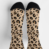 Chaussette Motif rayé de tigre gras – Conception d'impression (Haut)