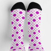 Chaussette Motif rose (Haut)