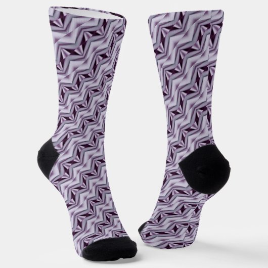 Chaussette Motif rose incomparable (Angulaire)