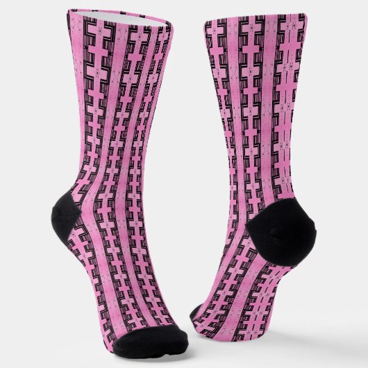 Chaussette Motif rose incomparable (Angulaire)