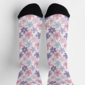 Chaussette Motif sans couture de fleurs Y2K (Haut)
