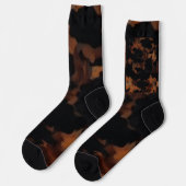Chaussette Motif sans fil Tortoiseshell, Chic TortoiseShell (Gauche)