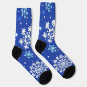 Chaussette Motif Snowflake (Droite)