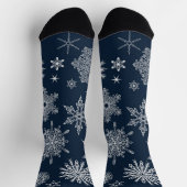 Chaussette Motif Snowflake (Haut)