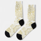 Chaussette Motif Snowflake (Gauche)