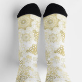 Chaussette Motif Snowflake (Haut)