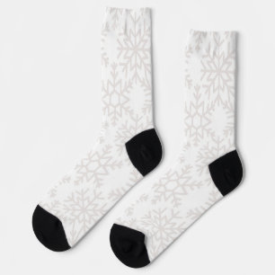 Chaussette Motif Snowflake