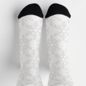 Chaussette Motif Snowflake (Haut)