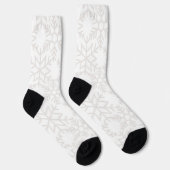 Chaussette Motif Snowflake (Droite)
