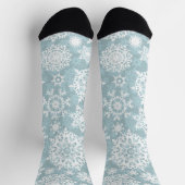 Chaussette Motif Snowflake (Haut)