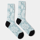 Chaussette Motif Snowflake (Droite)