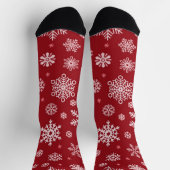 Chaussette Motif Snowflake (Haut)