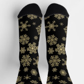 Chaussette Motif Snowflake (Haut)
