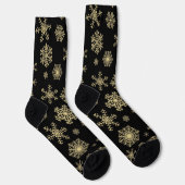 Chaussette Motif Snowflake (Droite)