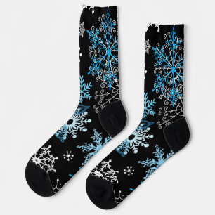 Chaussette Motif Snowflake