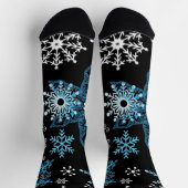 Chaussette Motif Snowflake (Haut)