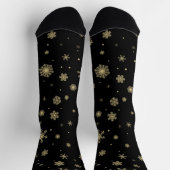 Chaussette Motif Snowflake (Haut)