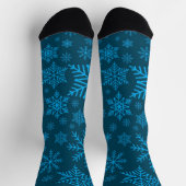 Chaussette Motif Snowflake (Haut)