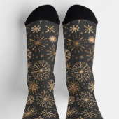 Chaussette Motif Snowflake (Haut)