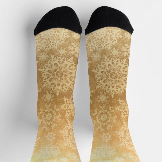 Chaussette Motif Snowflake (Haut)