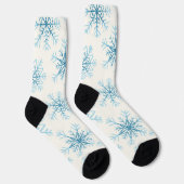Chaussette Motif Snowflake (Droite)