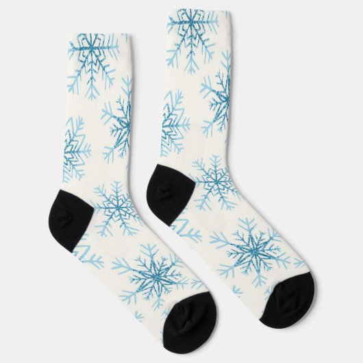 Chaussette Motif Snowflake (Droite)