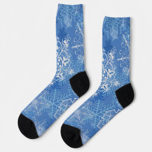 Chaussette Motif Snowflake