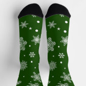 Chaussette Motif Snowflake (Haut)