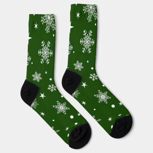 Chaussette Motif Snowflake (Droite)