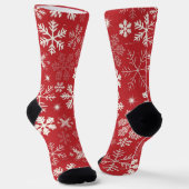 Chaussette Motif Snowflake (Angulaire)