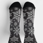 Chaussette Motif Snowflake (Haut)