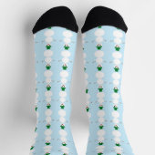 Chaussette Motif Snowman (Haut)