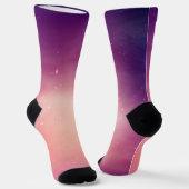 Chaussette Motif spatial (Angulaire)
