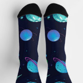 Chaussette Motif spatial (Haut)