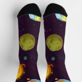 Chaussette Motif spatial (Haut)