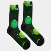 Chaussette Motif spatial (Droite)