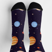 Chaussette Motif spatial (Haut)