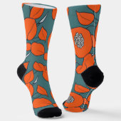 Chaussette Motif Tangerine (Angulaire)