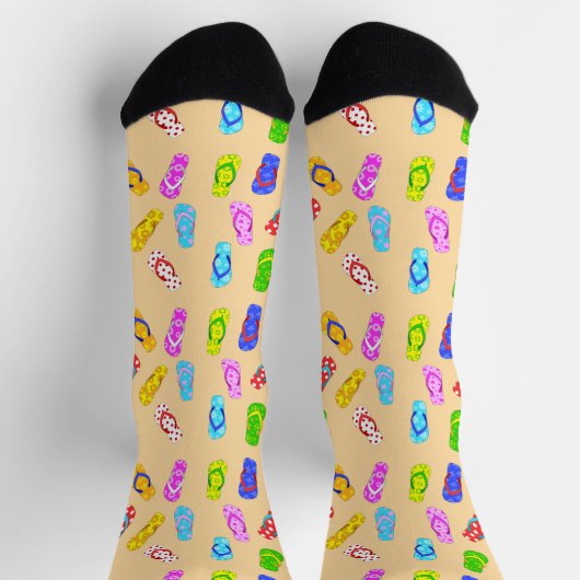 Chaussette Motif Tongs (Haut)
