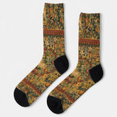 Chaussette Motif Unicorne Floral (Gauche)