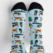 Chaussette Motif vétérinaire (Haut)