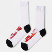 Chaussette Moto Is Life Crew Socks (Gauche)