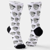 Chaussette Mouton Noir (Angulaire)