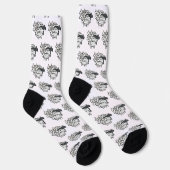 Chaussette Mouton Noir (Droite)