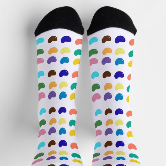 Chaussette Multi couleurs de Jelly Beans (Haut)