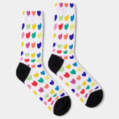 Chaussette Multi couleurs de Jelly Beans (Droite)