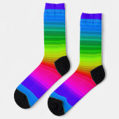 Chaussette Multicolore, arc-en-ciel (Gauche)
