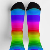 Chaussette Multicolore, arc-en-ciel (Haut)