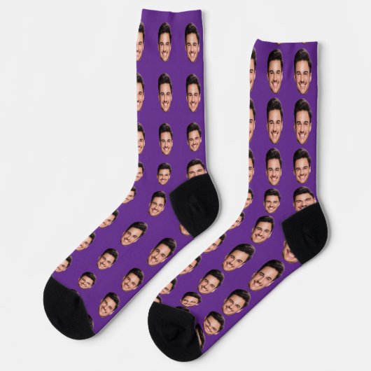 Chaussette Multiple Face Personalized Socks (Gauche)